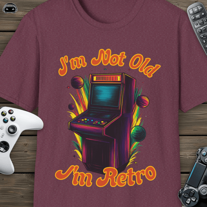 I'm not old, I'm retro (orange)