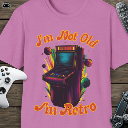 I'm not old, I'm retro (orange)