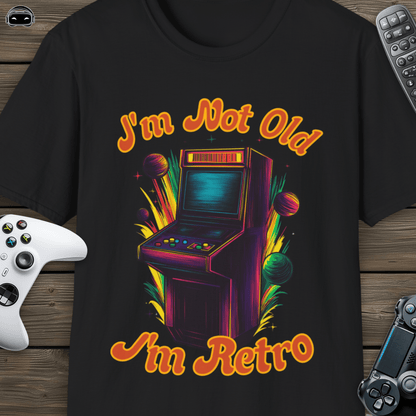 I'm not old, I'm retro (orange)