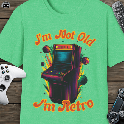 I'm not old, I'm retro (orange)