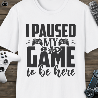 I paused my game to be here