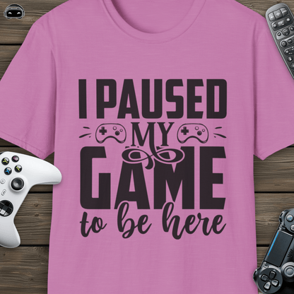 I paused my game to be here 1