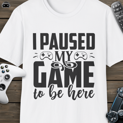 I paused my game to be here 1