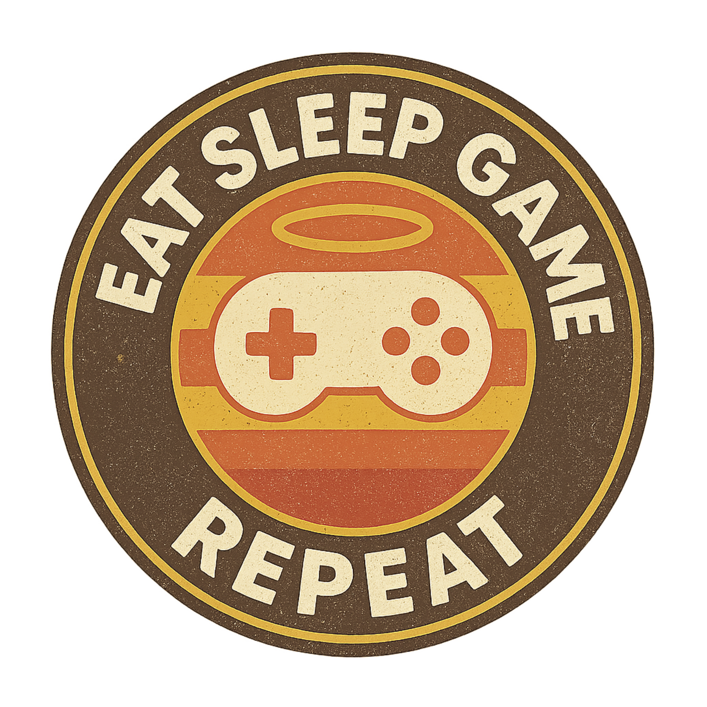 Eat, Sleep, Game, Repeat Retro - Gaming Lifestyle T-Shirt