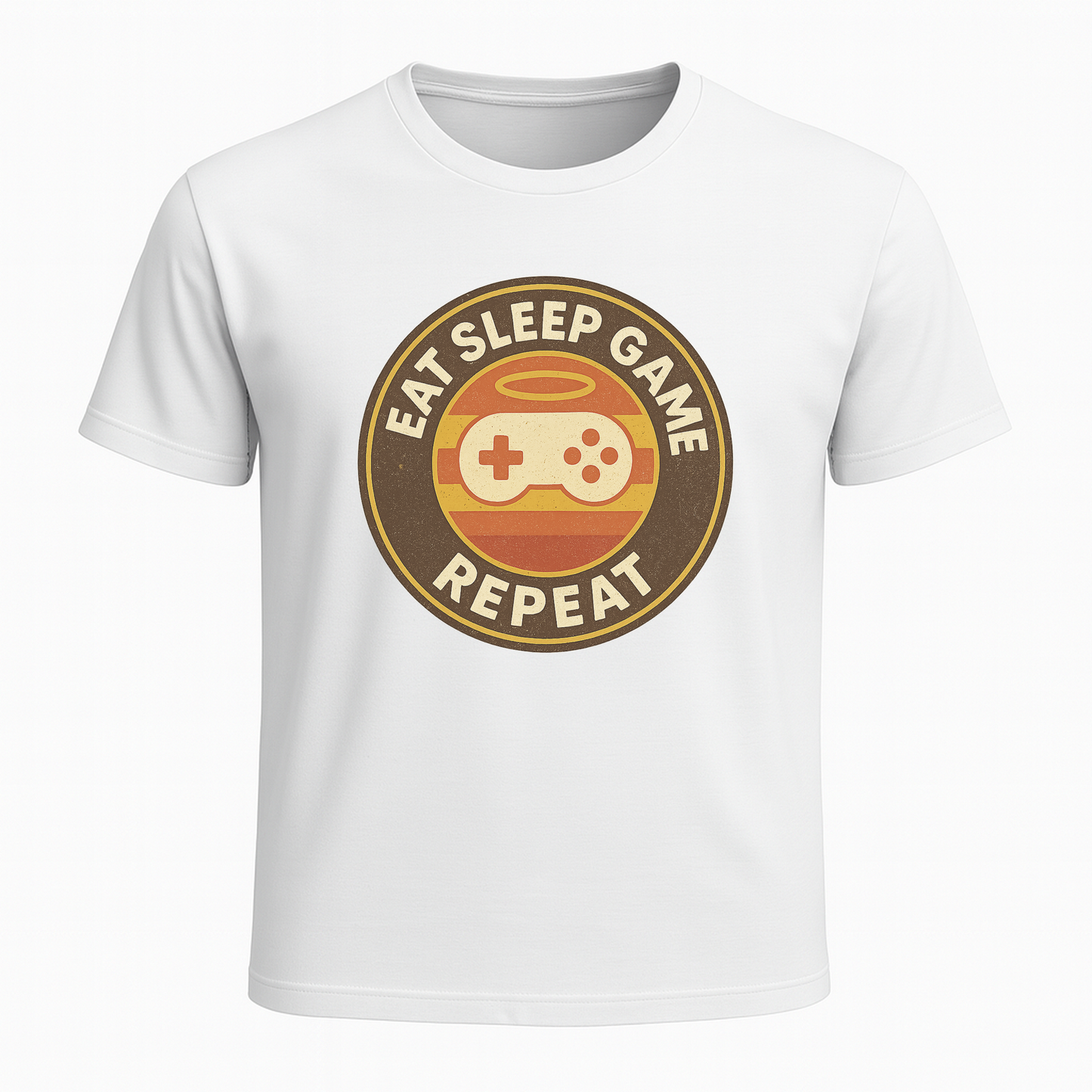 Eat, Sleep, Game, Repeat Retro - Gaming Lifestyle T-Shirt
