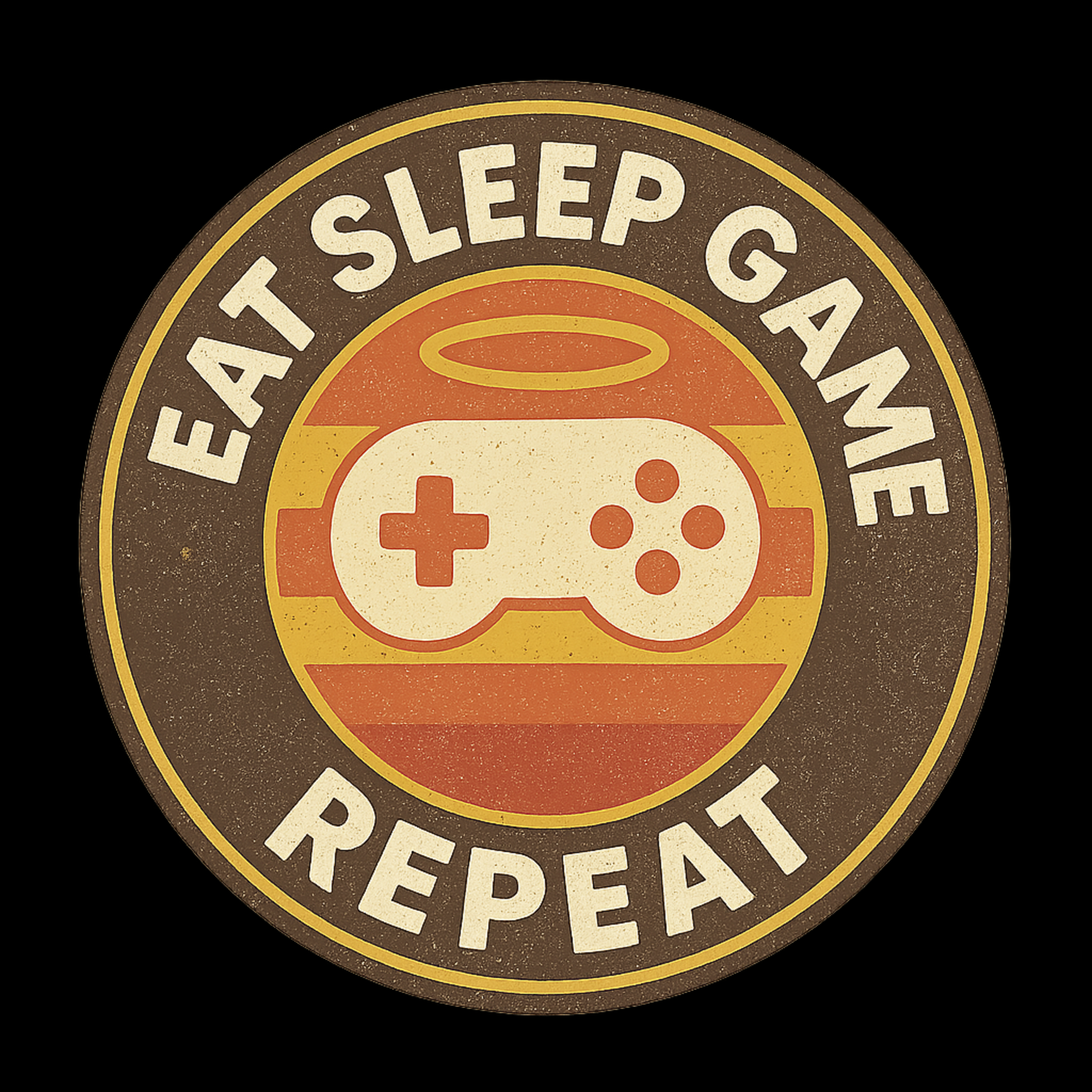 Eat, Sleep, Game, Repeat Retro - Gaming Lifestyle T-Shirt