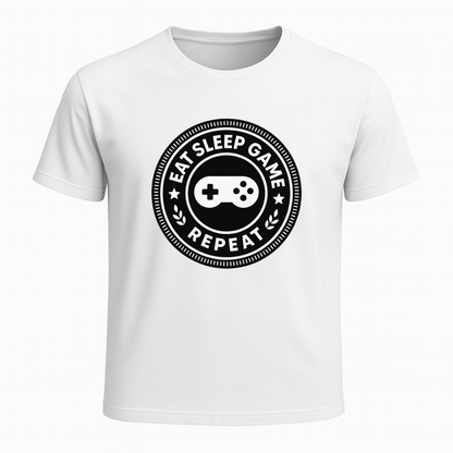 Eat, Sleep, Game, Repeat - Gaming Lifestyle T-Shirt