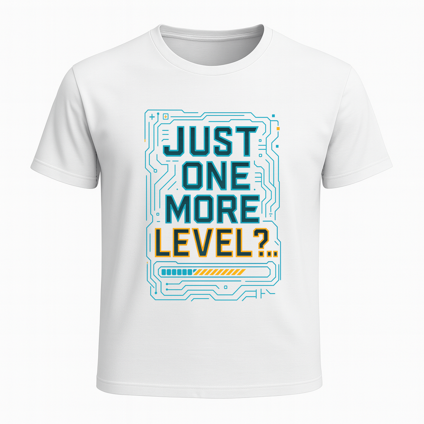 Just One More Level? (Circuitry) - Gaming Lifestyle T-Shirt