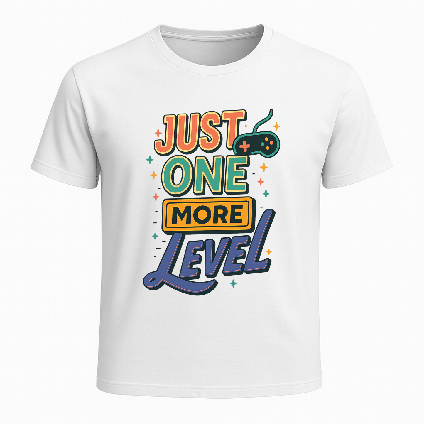 Just One More Level? (Retro) - Gaming Lifestyle T-Shirt