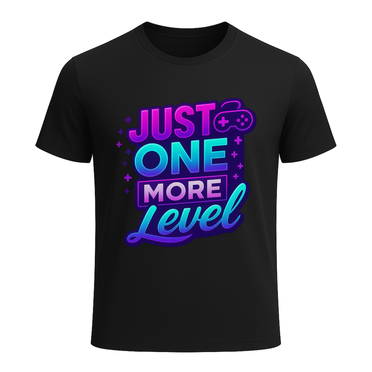 Just One More Level? (Purple) - Gaming Lifestyle T-Shirt