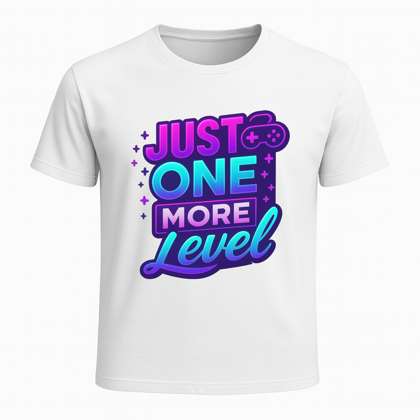 Just One More Level? (Purple) - Gaming Lifestyle T-Shirt