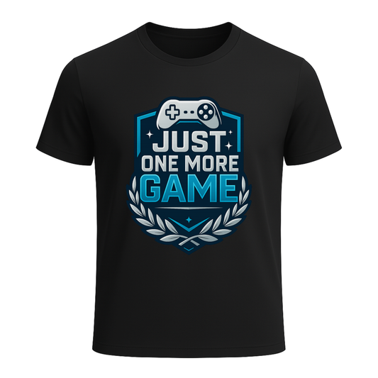 Just One More Game (esports) - Gaming Lifestyle T-Shirt