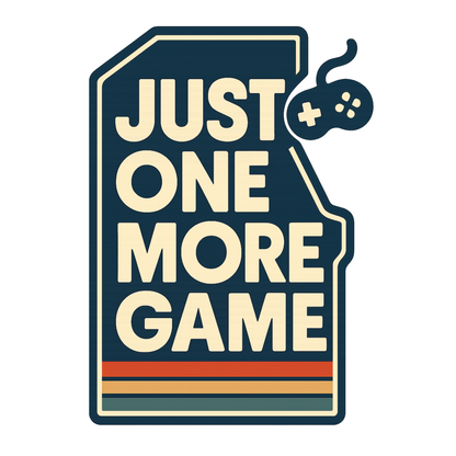 Just One More Game (arcade) - Gaming Lifestyle T-Shirt