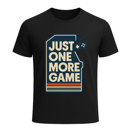 Just One More Game (arcade) - Gaming Lifestyle T-Shirt