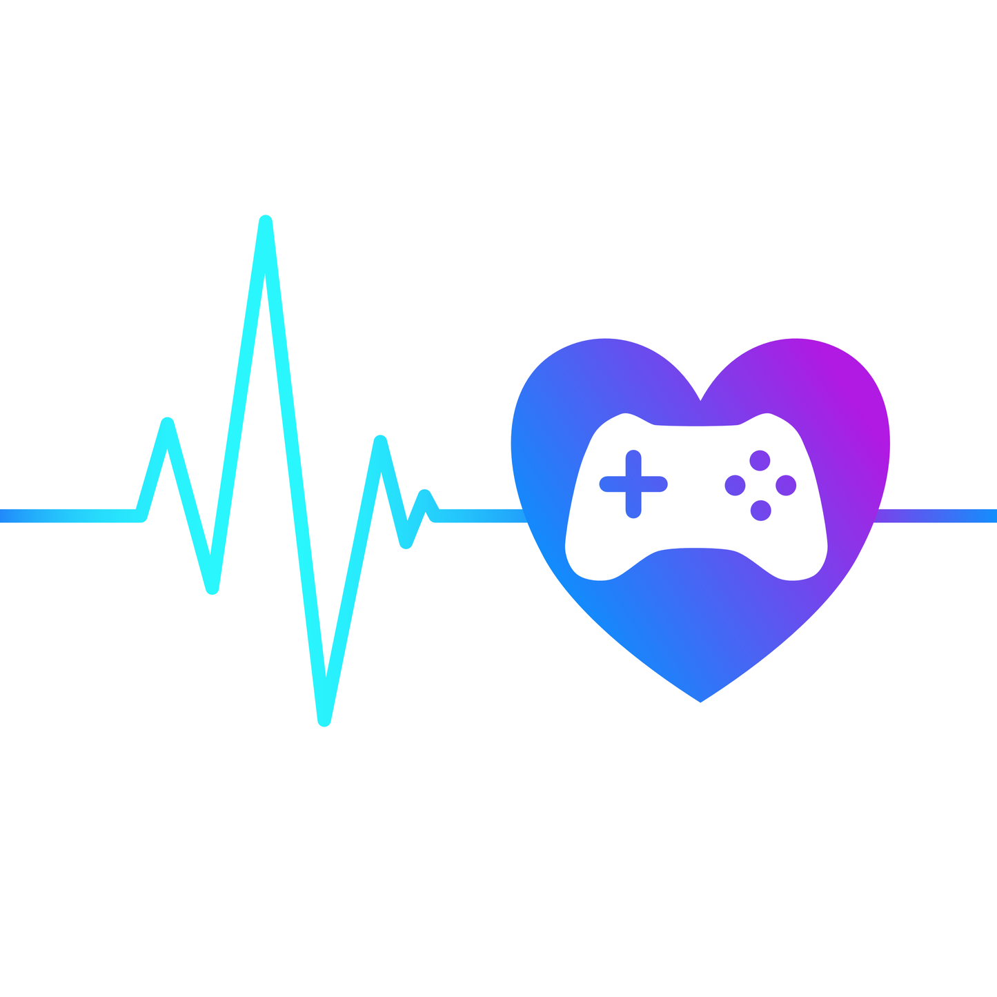 Gamer Heartbeat - Gaming Lifestyle T-Shirt