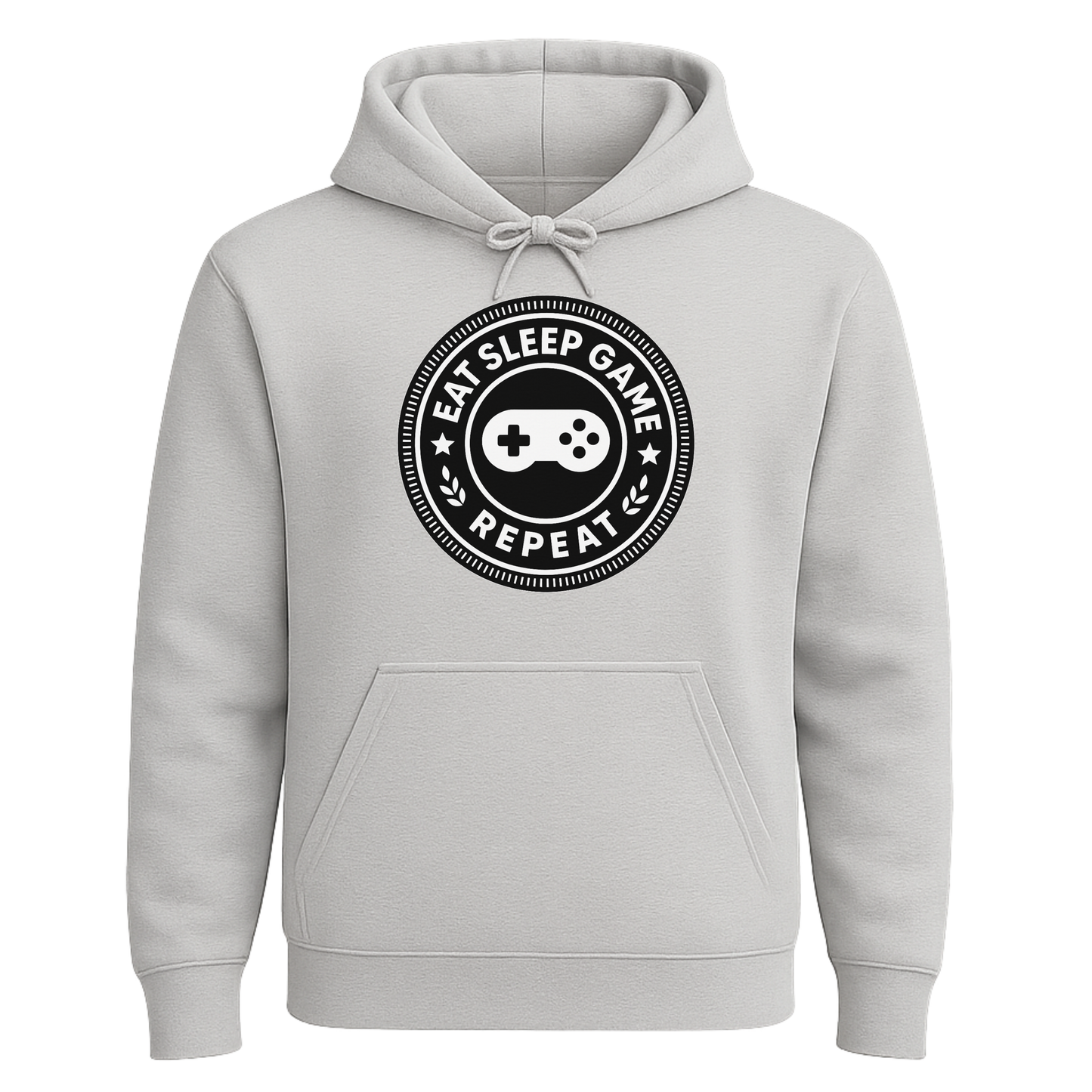 Eat Sleep Game Repeat – Classic Gamer Hoodie 🎮