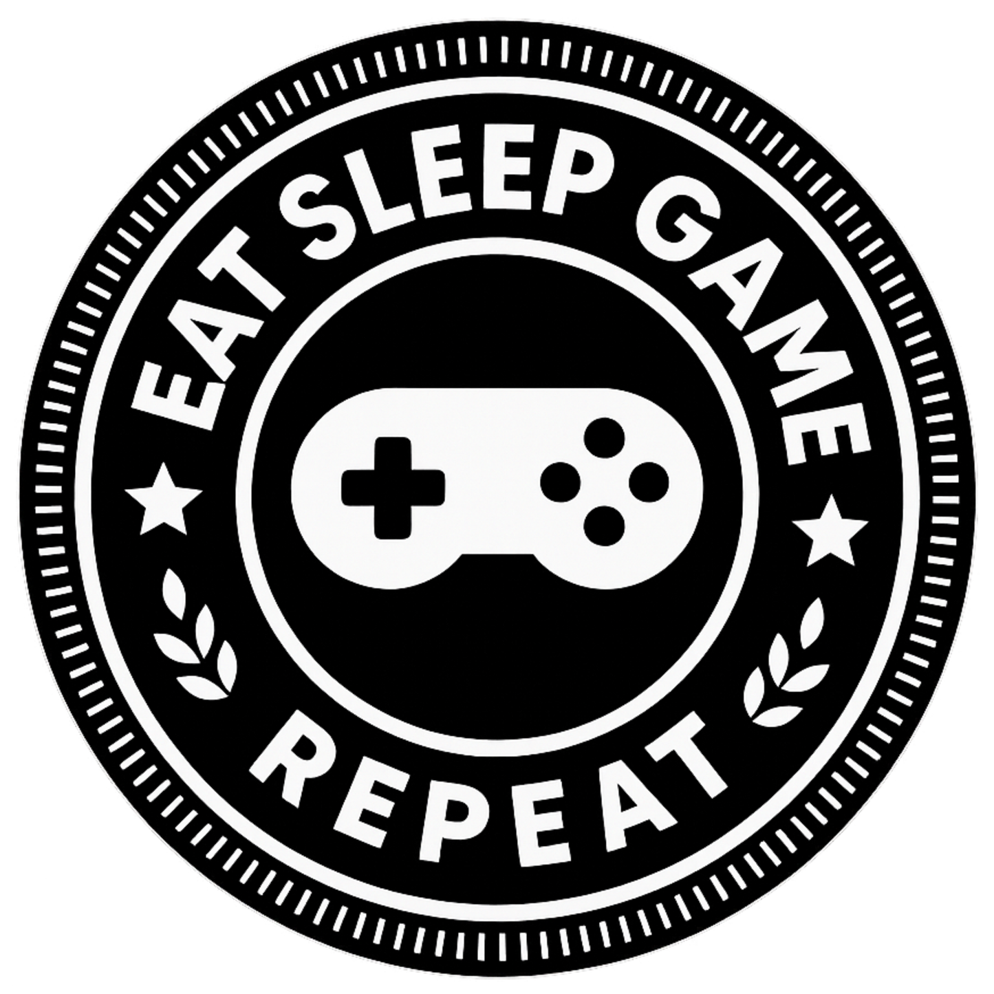 Eat Sleep Game Repeat – Classic Gamer Hoodie 🎮