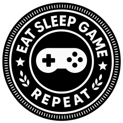 Eat Sleep Game Repeat – Classic Gamer Hoodie 🎮
