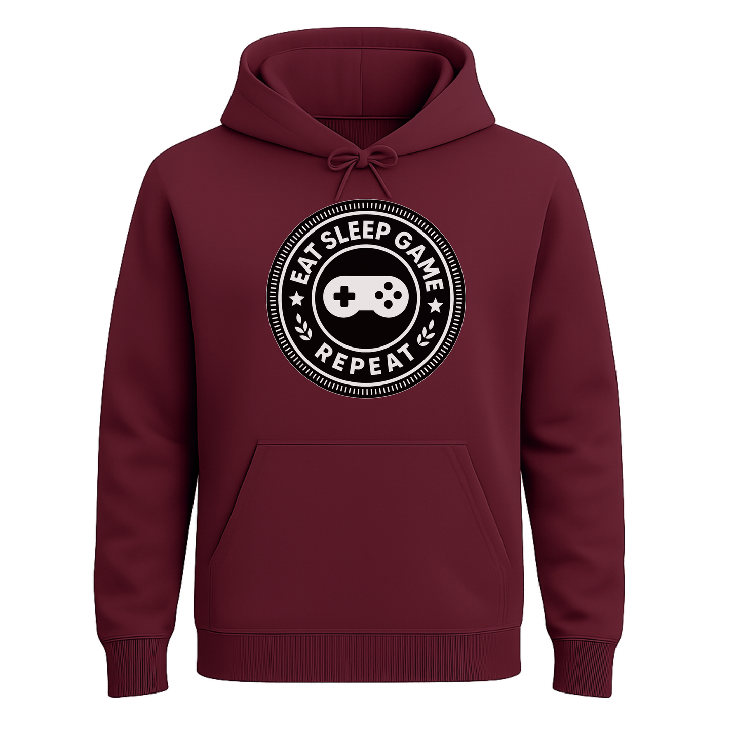 Eat Sleep Game Repeat – Classic Gamer Hoodie 🎮