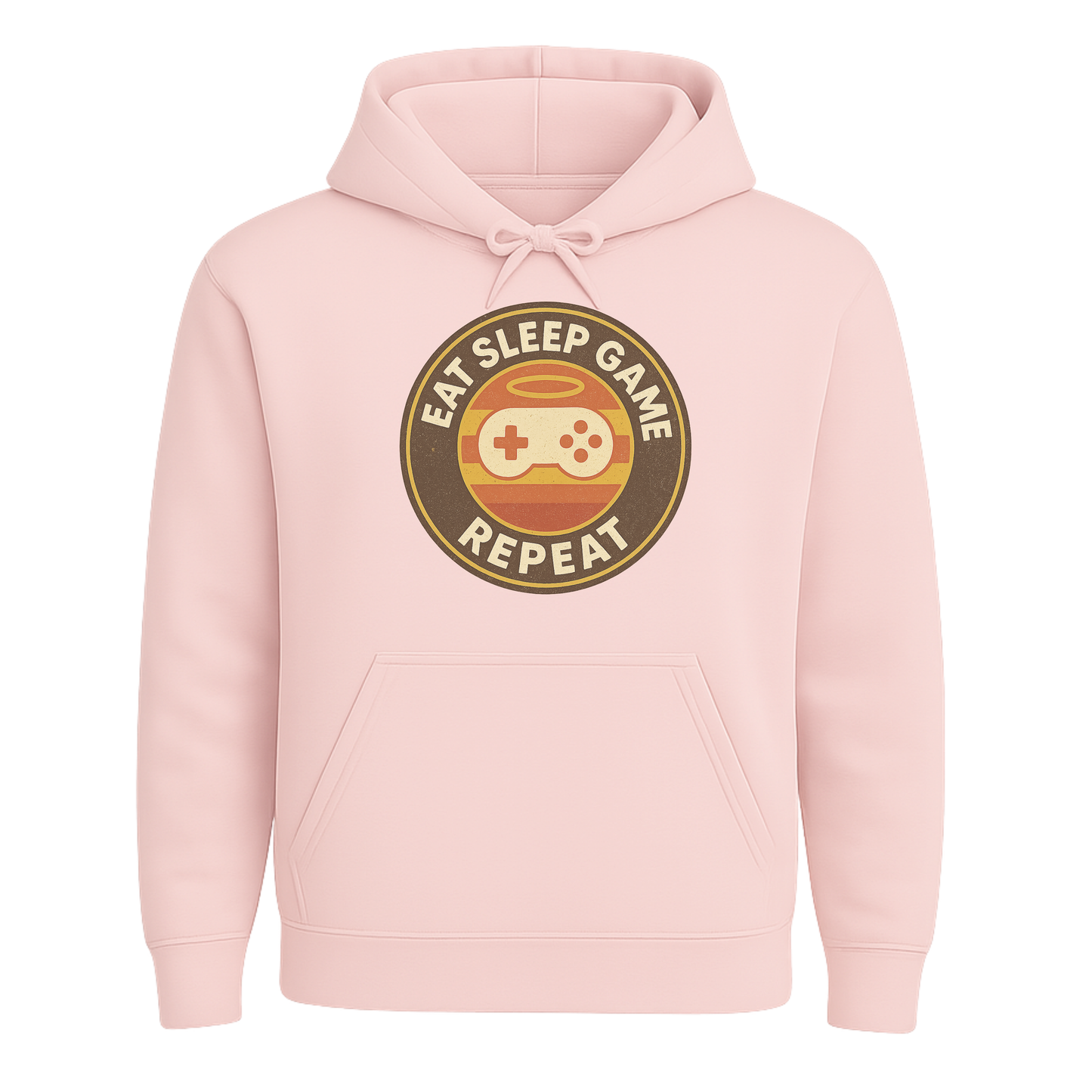 Eat Sleep Game Repeat – Retro Gamer Hoodie 🎮