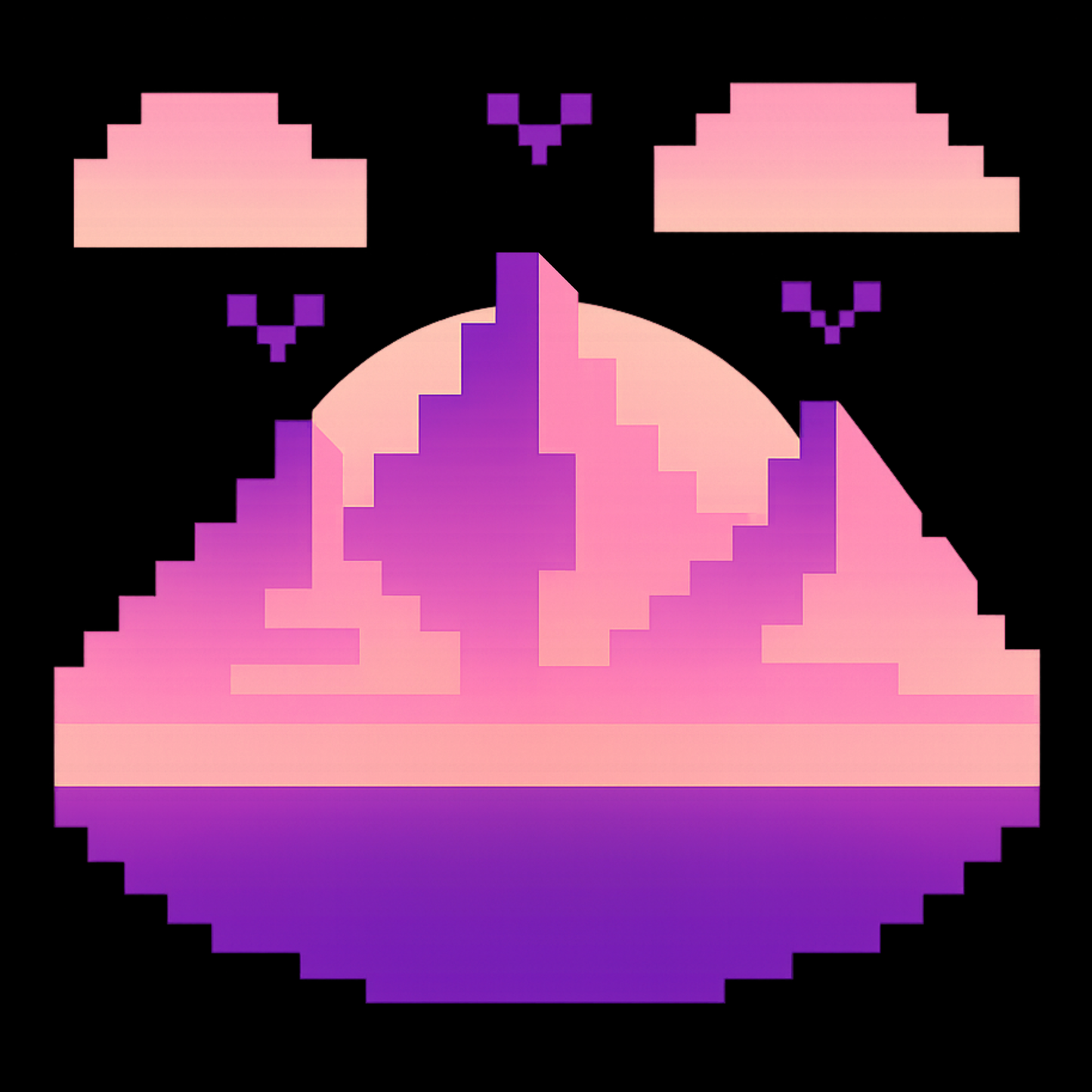 Pixel Sunset – Kids Retro Gamer T-Shirt 🌅🎮