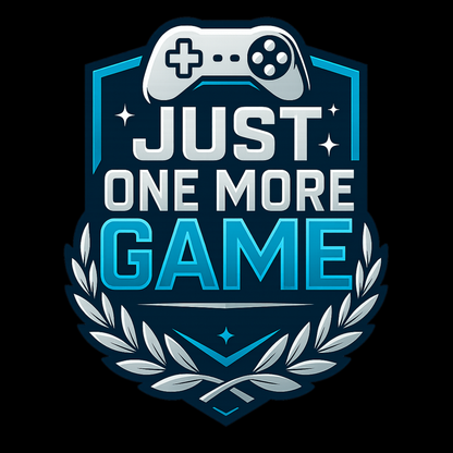 Just One More Game – Kids Esports Champion T-Shirt 🏆🎮