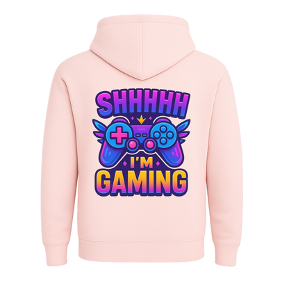 Shhh I’m Gaming – Limited Edition Back Print Hoodie 🎮⚡
