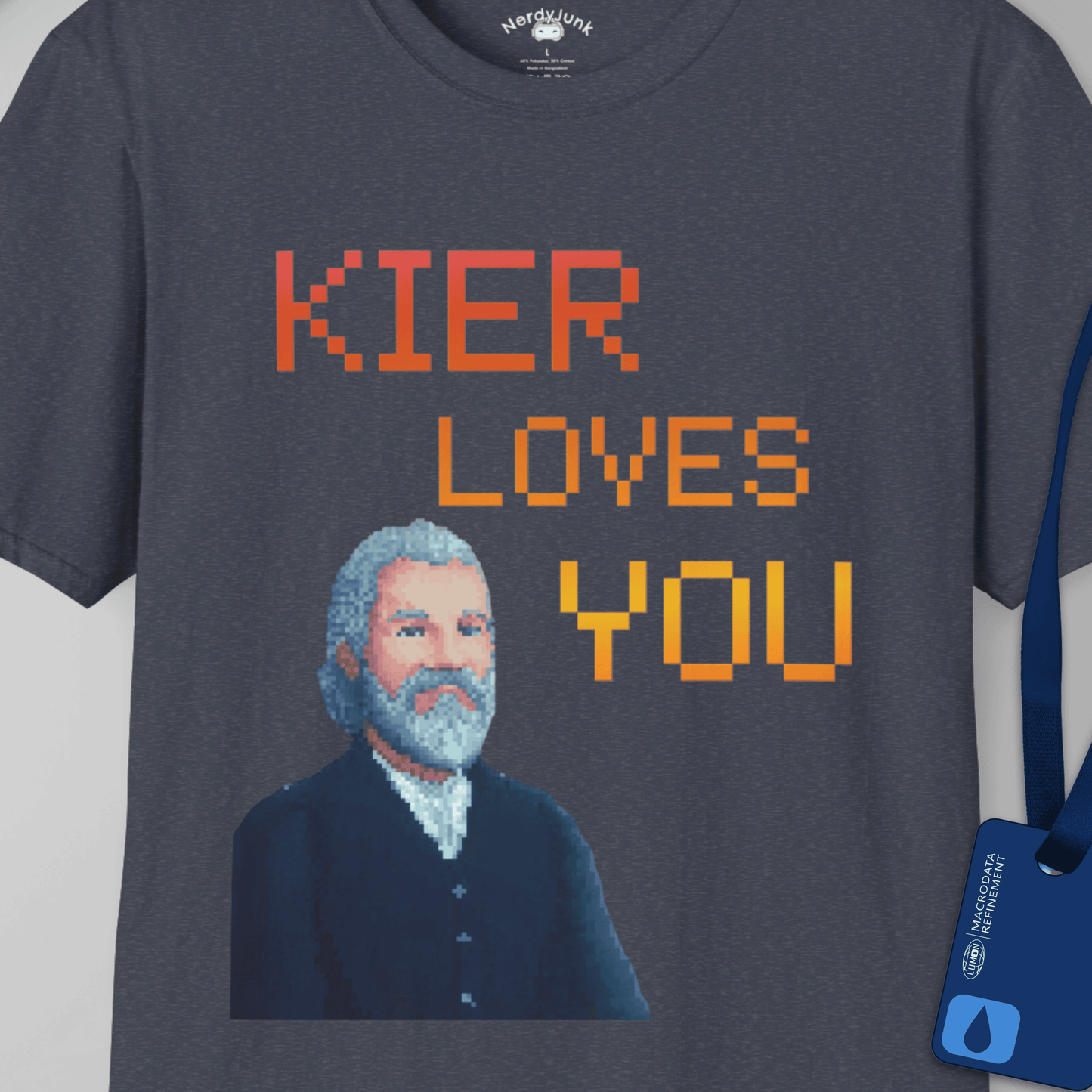 Kier Loves You - Pixel Art design T-shirt