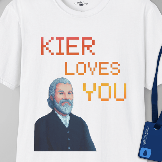 Kier Loves You - Pixel Art design T-shirt