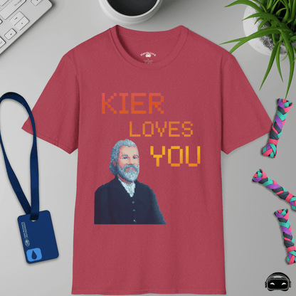 Kier Loves You - Pixel Art design T-shirt
