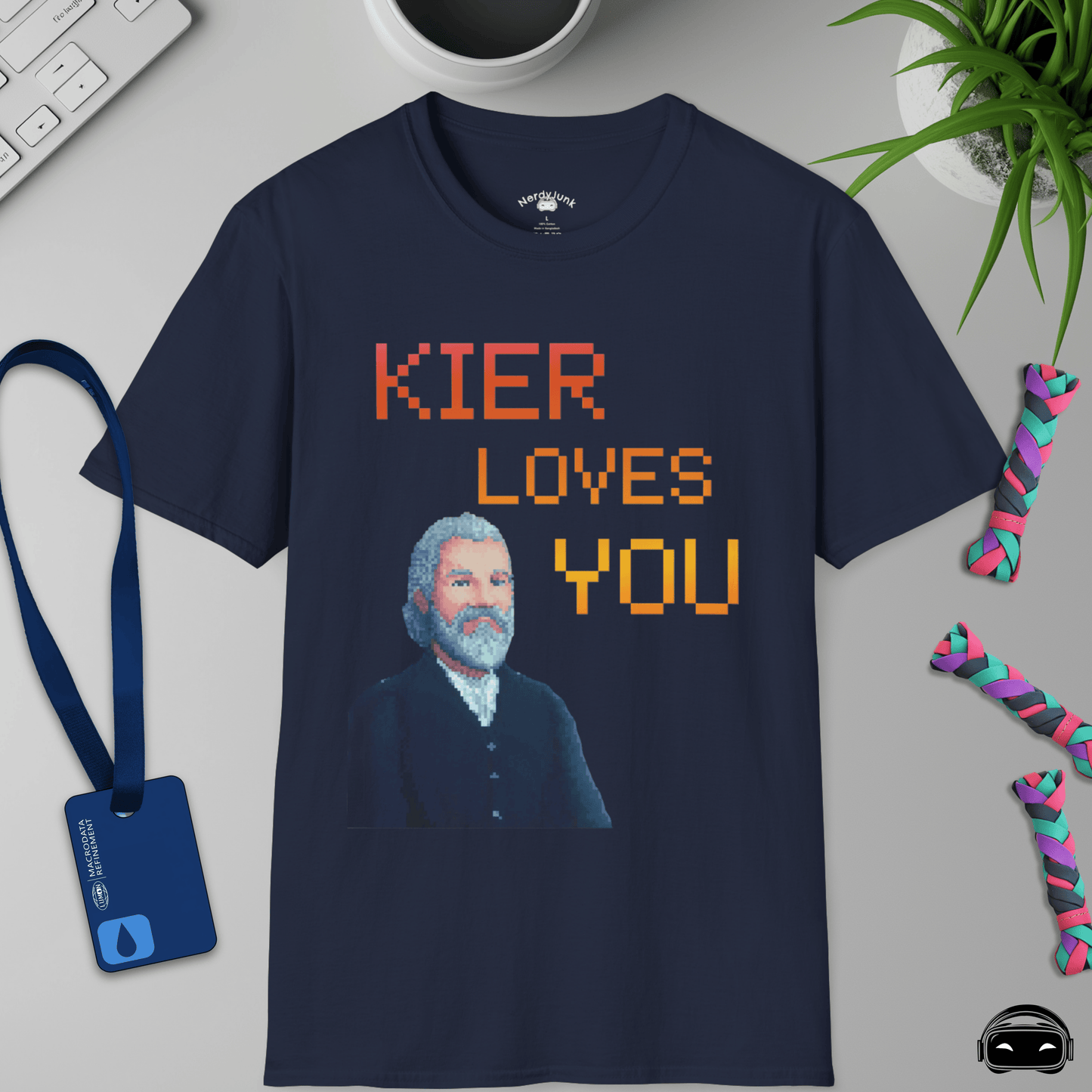Kier Loves You - Pixel Art design T-shirt