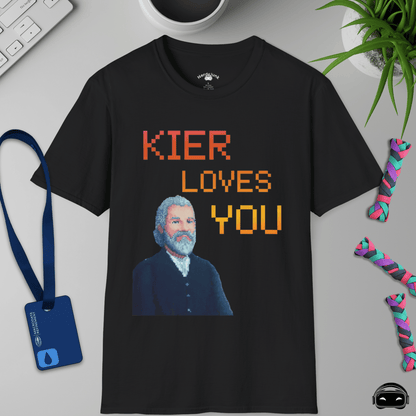 Kier Loves You - Pixel Art design T-shirt