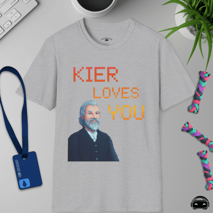 Kier Loves You - Pixel Art design T-shirt