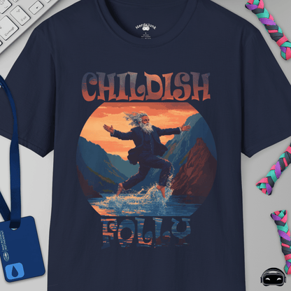 Childish Folly - Severance T-shirt, Pixel Art design