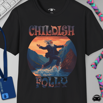 Childish Folly - Severance T-shirt, Pixel Art design