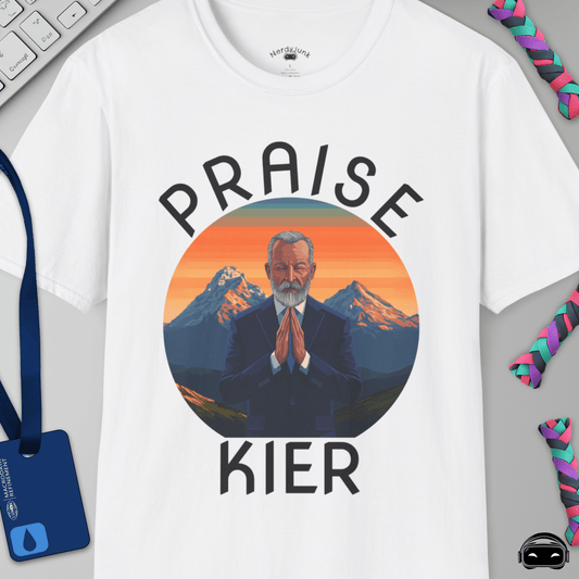 Praise Kier T-shirt - Pixel Art design