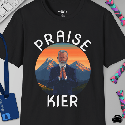 Praise Kier T-shirt - Pixel Art design
