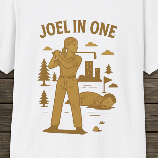 Joel In One - The Last of Us Inspired Parody T-Shirt