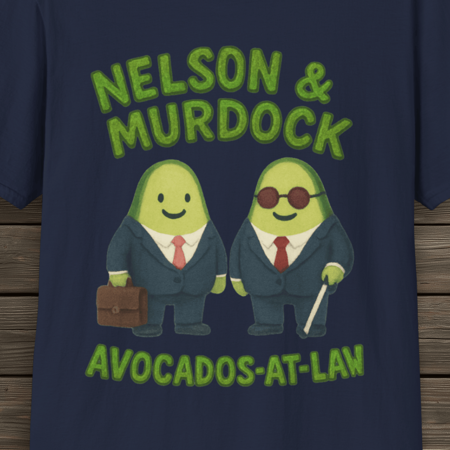 Avocados at Law T-shirt - Daredevil inspired design