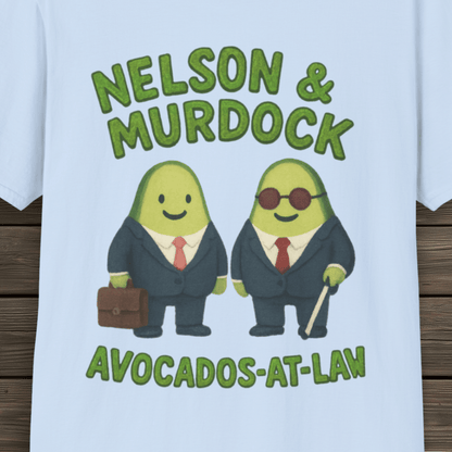 Avocados at Law T-shirt - Daredevil inspired design