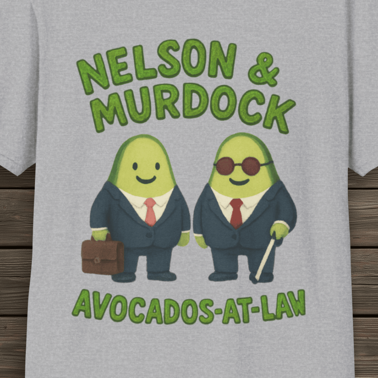 Avocados at Law T-shirt - Daredevil inspired design