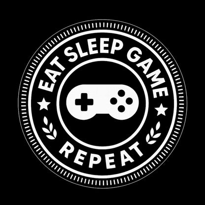 Eat, Sleep, Game, Repeat - Gaming Lifestyle T-Shirt
