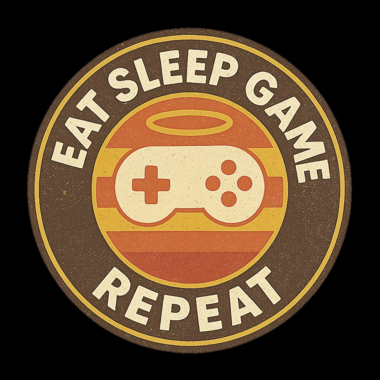 Eat, Sleep, Game, Repeat Retro - Gaming Lifestyle T-Shirt