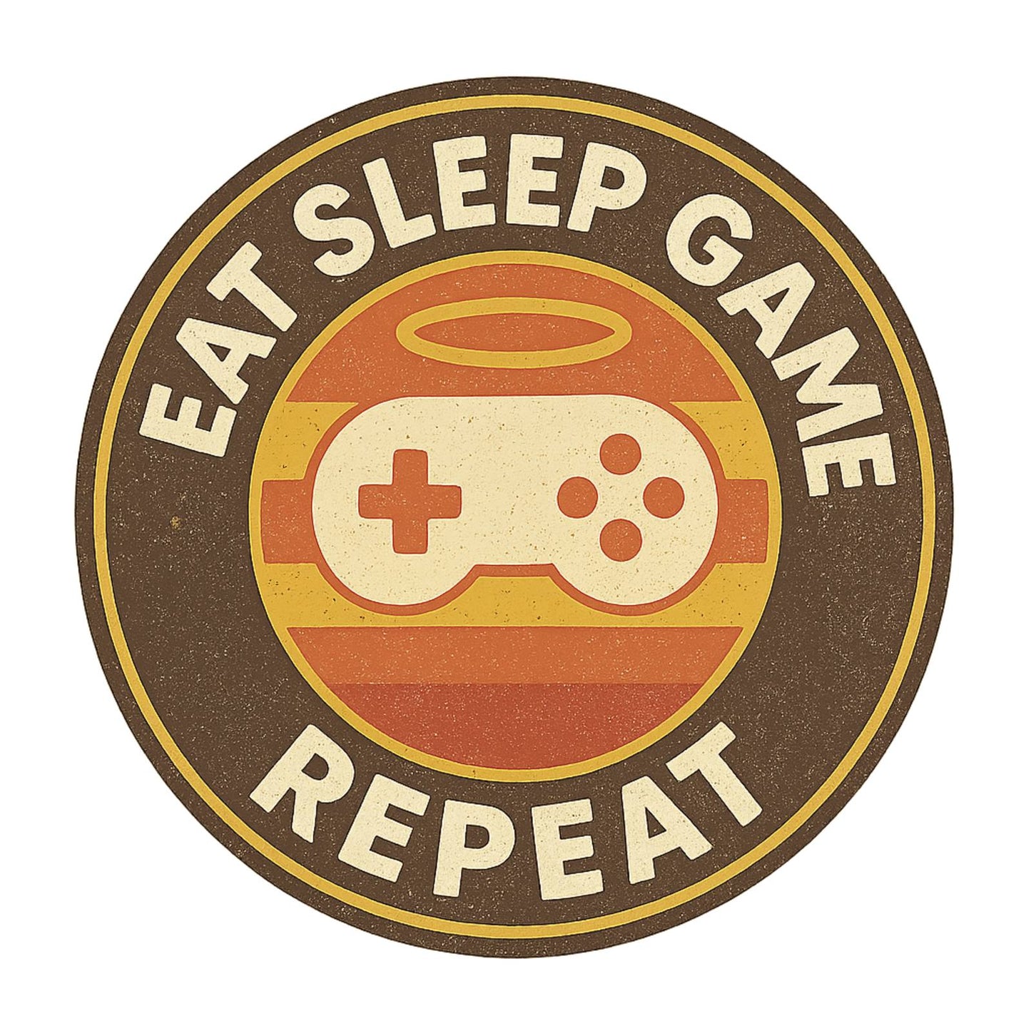 Eat, Sleep, Game, Repeat Retro - Gaming Lifestyle T-Shirt