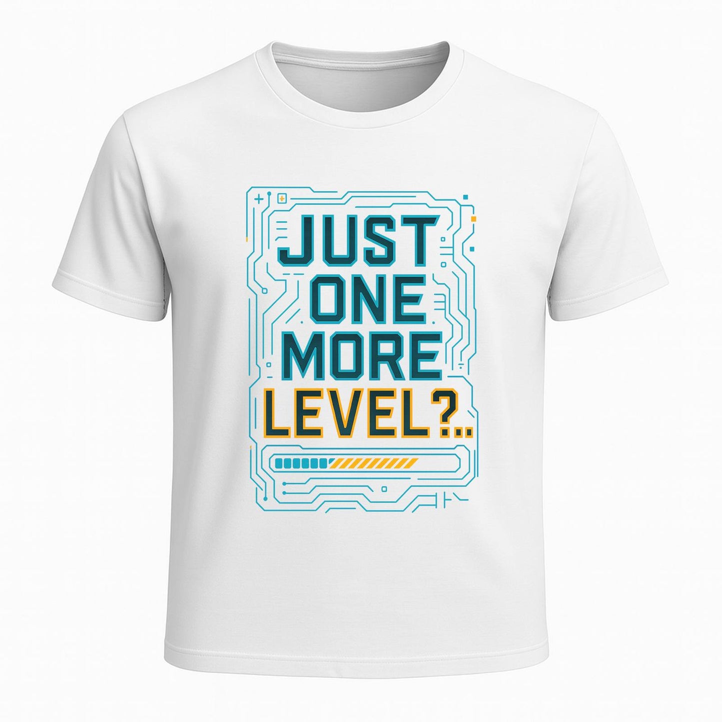 Just One More Level? (Circuitry) - Gaming Lifestyle T-Shirt