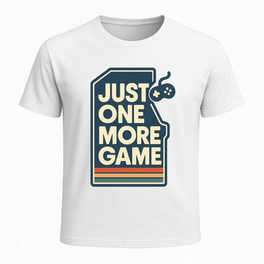 Just One More Game (arcade) - Gaming Lifestyle T-Shirt