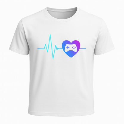 Gamer Heartbeat - Gaming Lifestyle T-Shirt