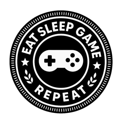 Eat Sleep Game Repeat – Kids Gamer T-Shirt 🎮⚡