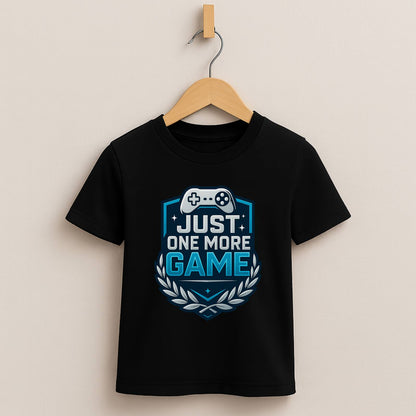 Just One More Game – Kids Esports Champion T-Shirt 🏆🎮
