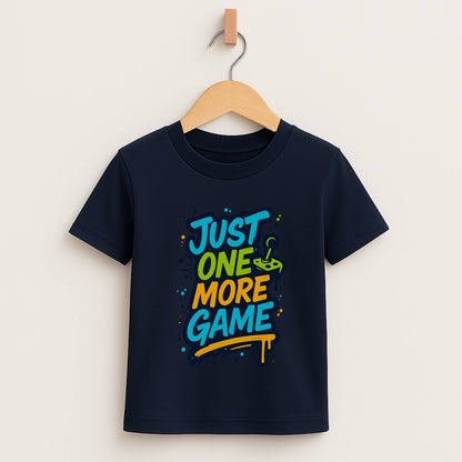 Just One More Game – Kids Graffiti Gamer T-Shirt 🎮🖌️